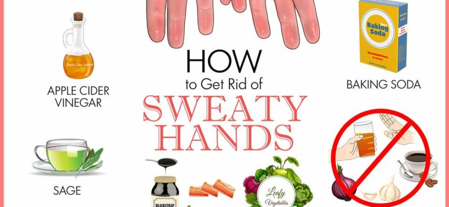 How to get rid of sweating