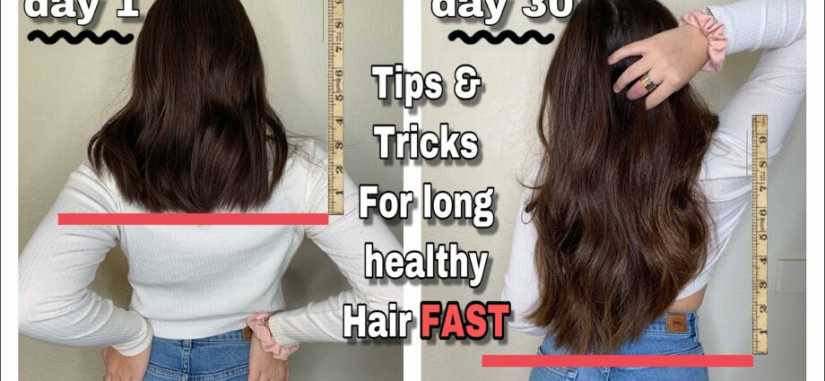 How to grow long hair