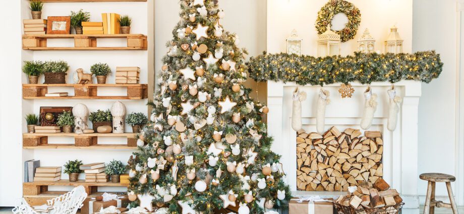 How to harmonize the home at Christmas with the decoration