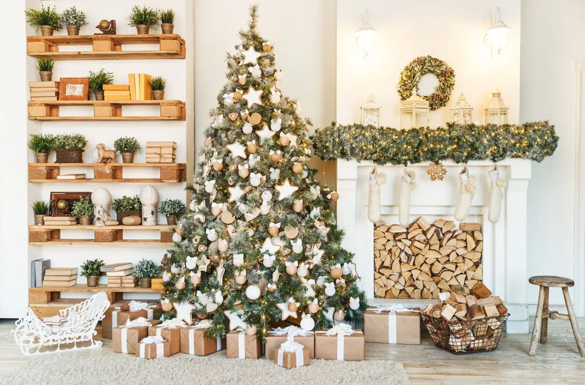 How to harmonize the home at Christmas with the decoration