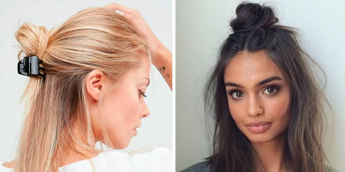 How to hide dirty hair