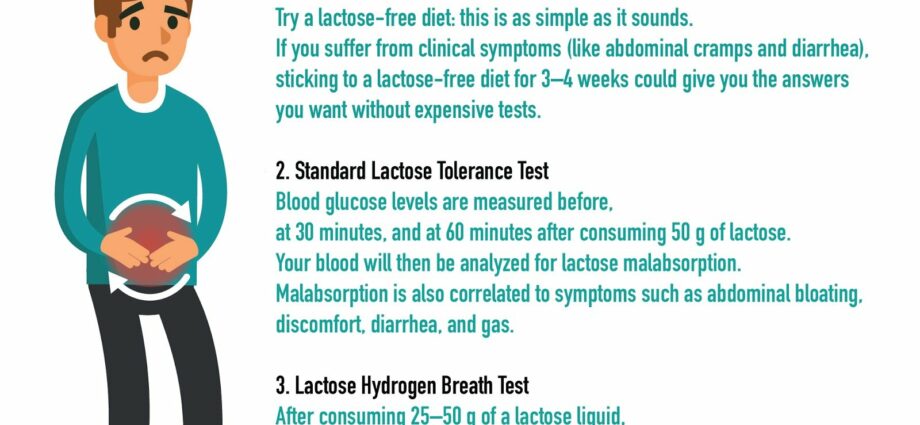 How to identify lactose intolerance