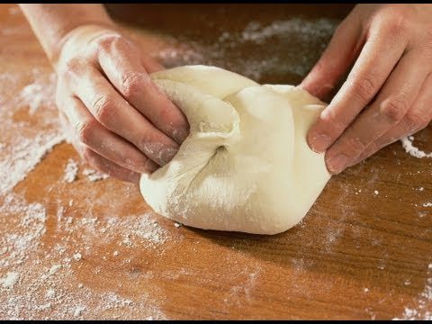 How to knead the dough: video recipe