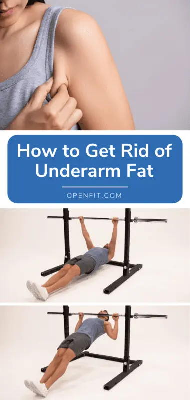 How to lose the fat under your arms?