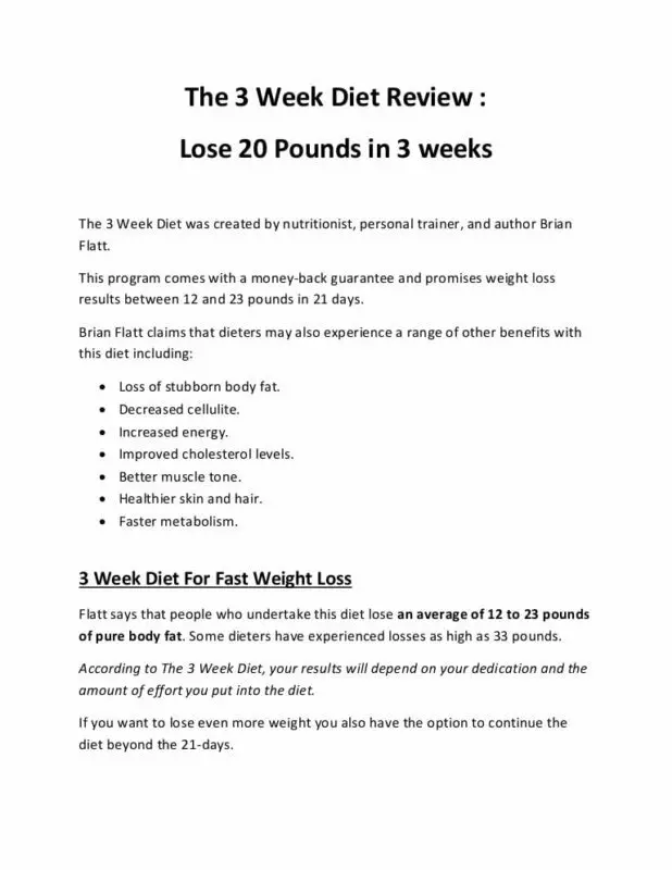 How to Lose Weight Fast: The Experience of the Show Winner Weighted People