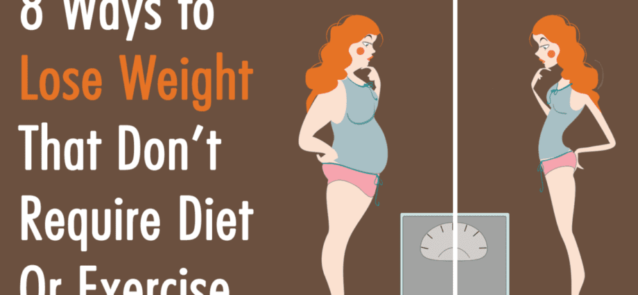 How to lose weight fast without dieting