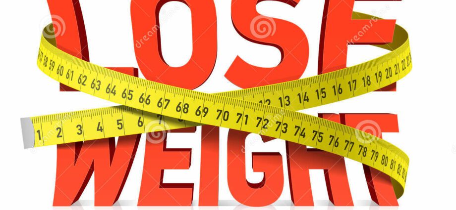 Wie man Gewicht verliert: von Worten zu Taten. Video