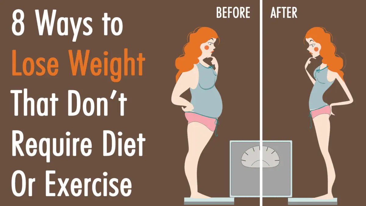 How to lose weight without dieting: an easy effective way