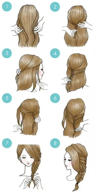 How to make a beautiful hairstyle quickly?