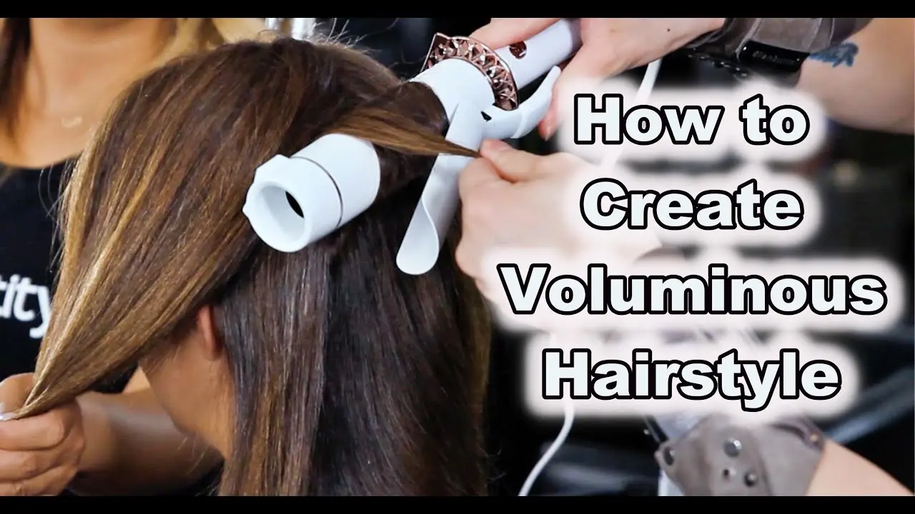 How to make a voluminous hairstyle? Video