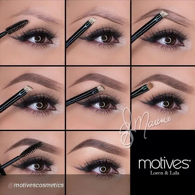 How to make beautiful eyebrows