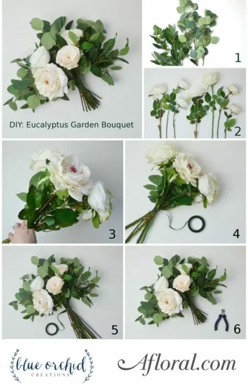 How to make bouquets of fresh flowers