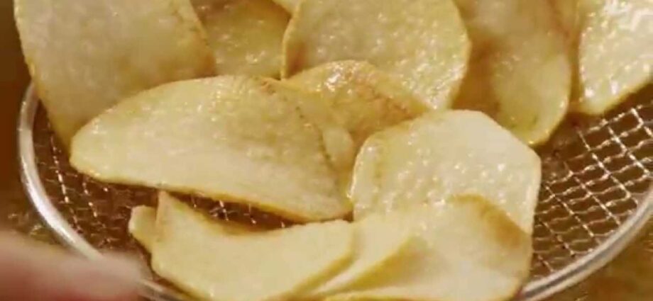 How to make chips at home? Video recipe