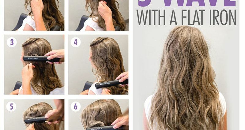 How to make curls with an iron. Video