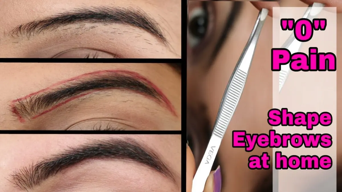 How to make eyebrows at home, photo