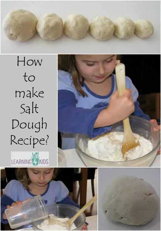 How to make homemade salty modeling dough for children (recipe)