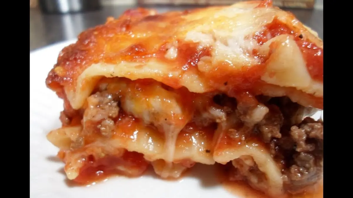 How to make lasagna. Video