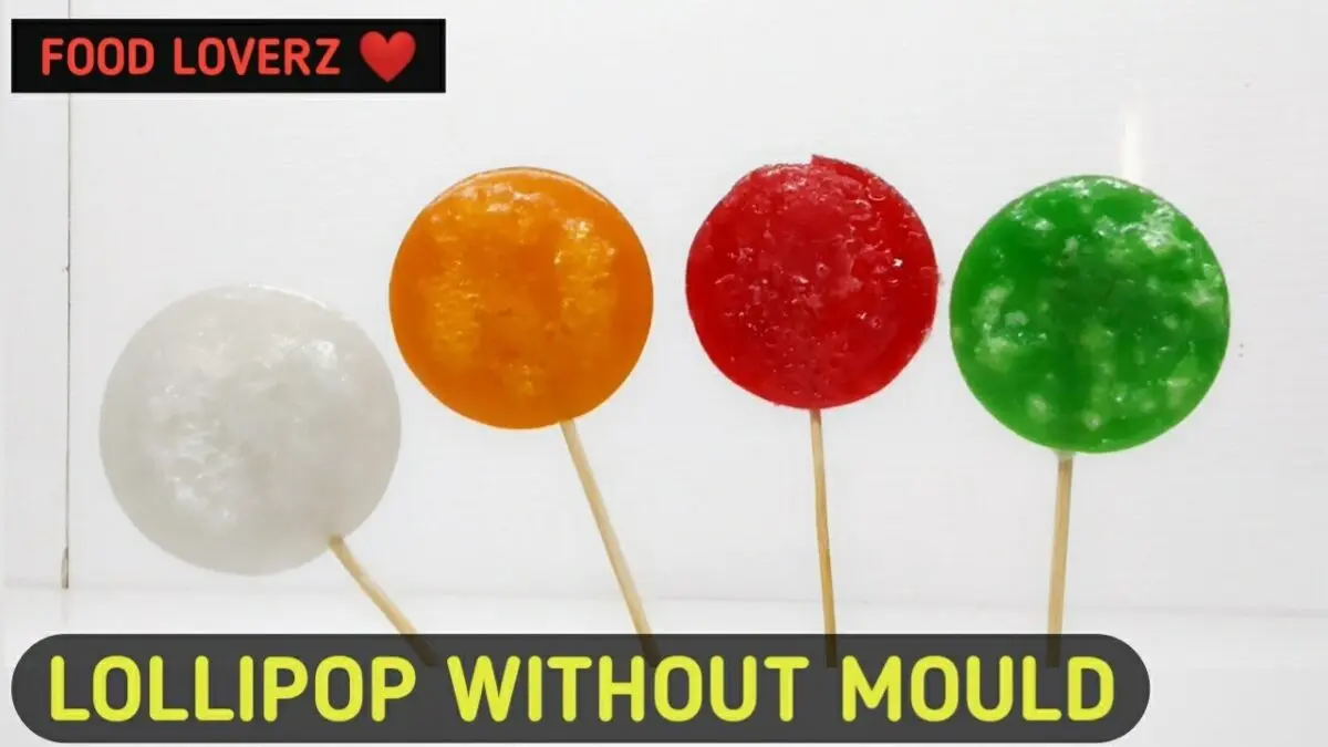 How to make sweet lollipops? Video recipe