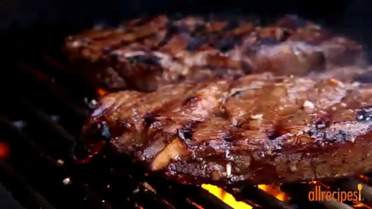 How to marinate beef for barbecue? Video recipe