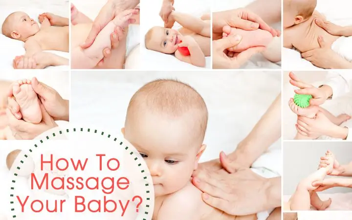 How to massage a 6 month old baby at home