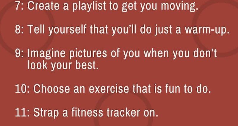 How to motivate yourself to exercise