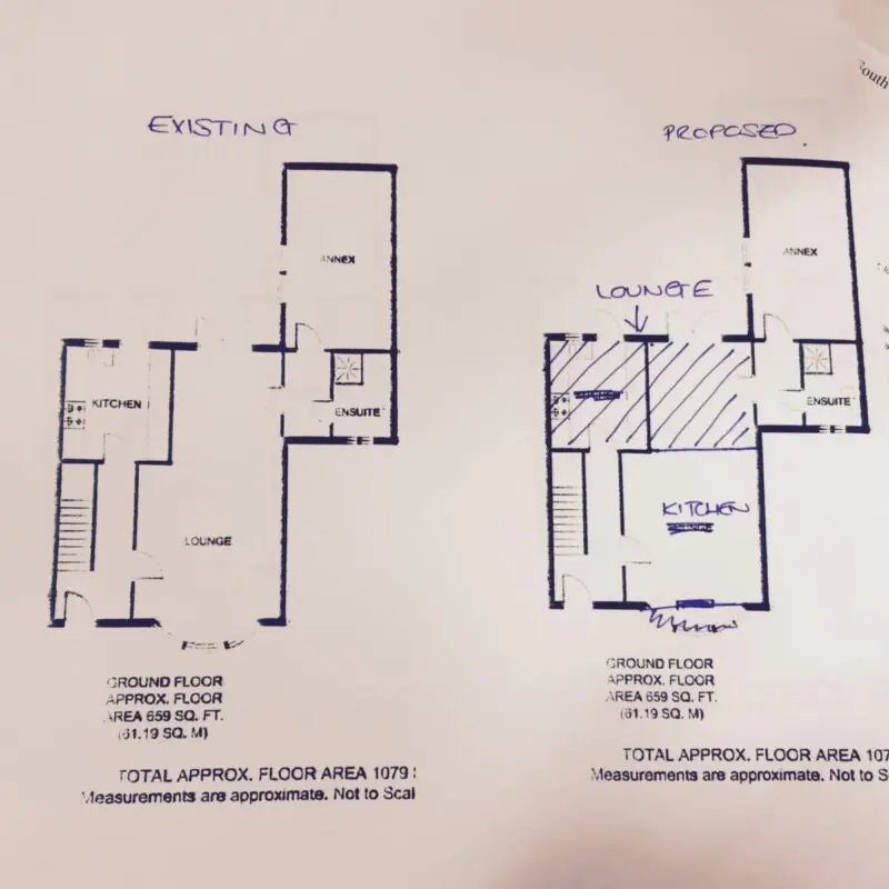 How to move a kitchen to a living room; moving the kitchen to the living room