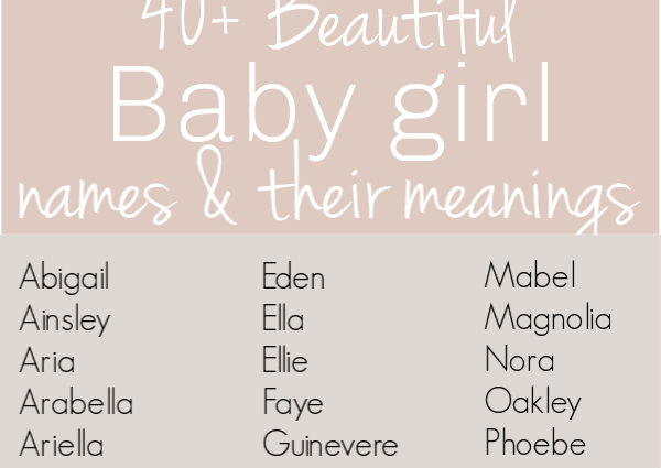 How to name a child: beautiful rare names meaning