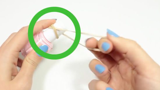 How to open dried nail polish