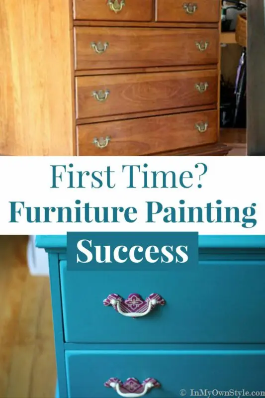 How to paint a dresser with your own hands, how to paint an old dresser