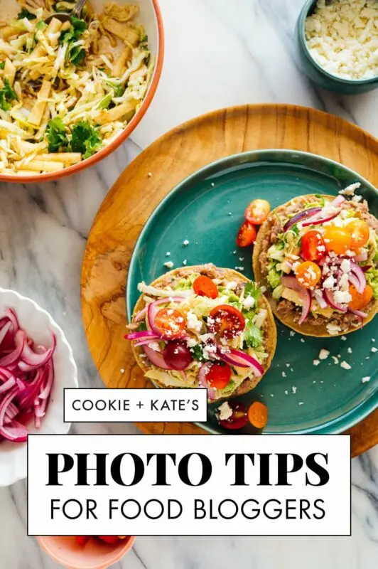 how to properly photograph food