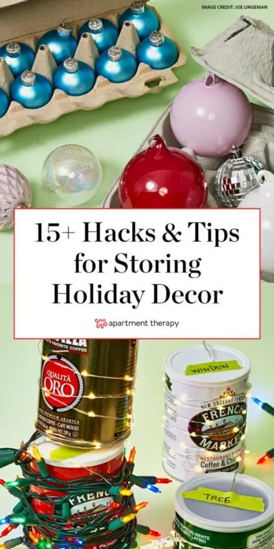 How to properly store Christmas decorations: tips