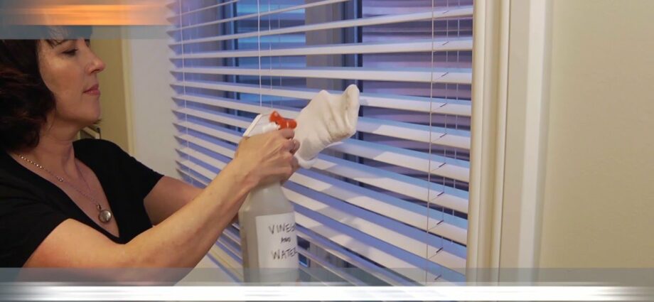 How to properly wash your blinds