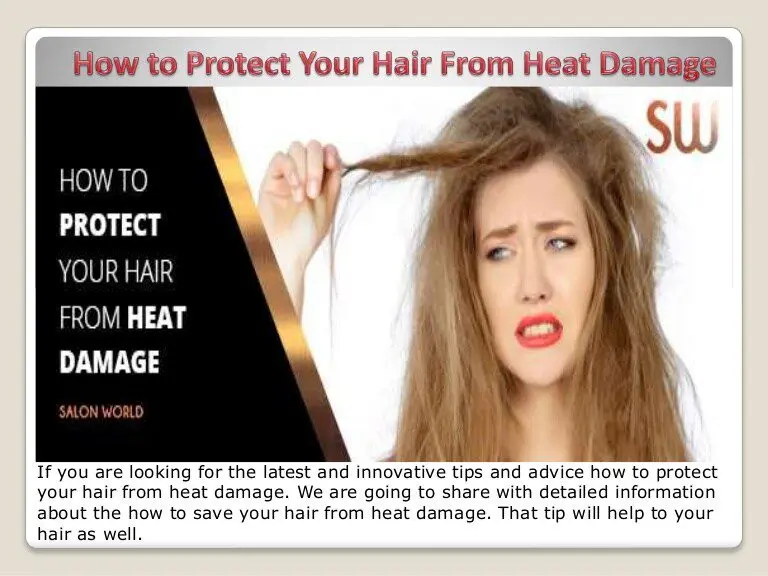 How to protect your hair from the sun