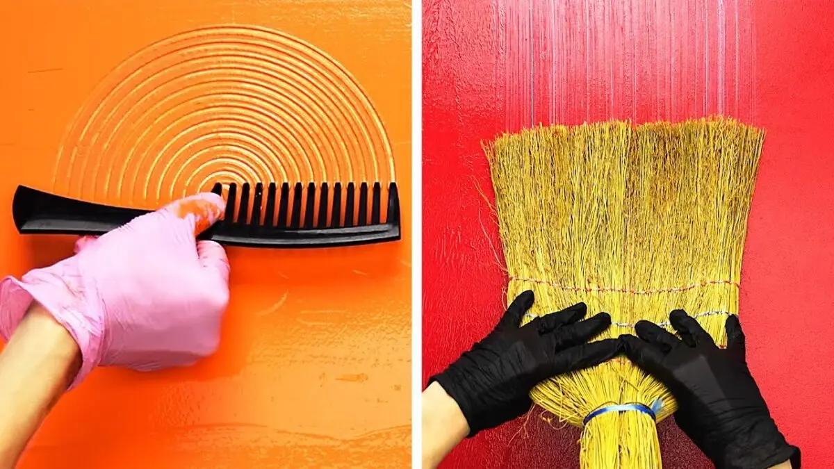 How to quickly and easily paint walls with your own hands: 6 ideas with video