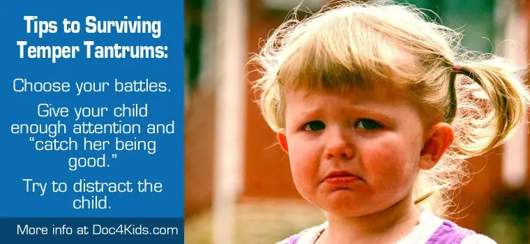 How to quickly deal with a child&#8217;s tantrum