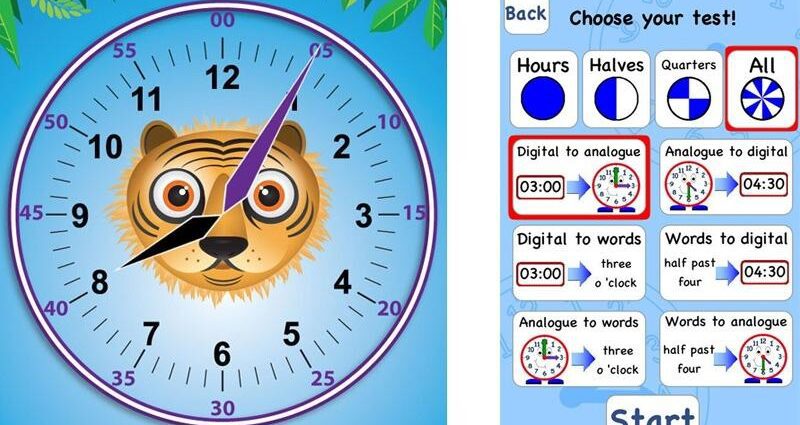 How to quickly teach a child time by the clock