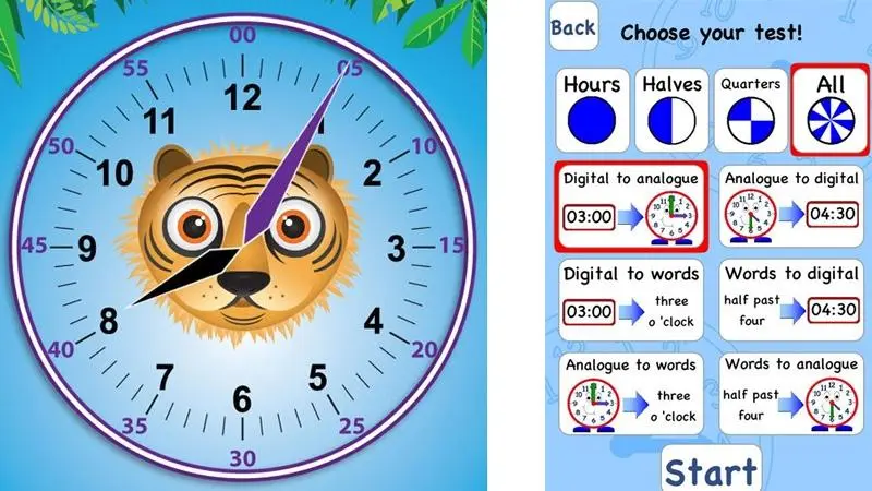 How to teach a child to tell the time by the clock