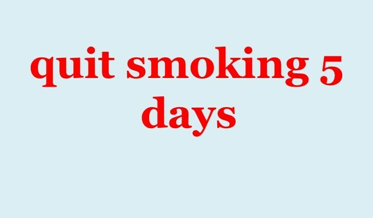 How to Quit Smoking in 5 Days: The Method of American Astronauts