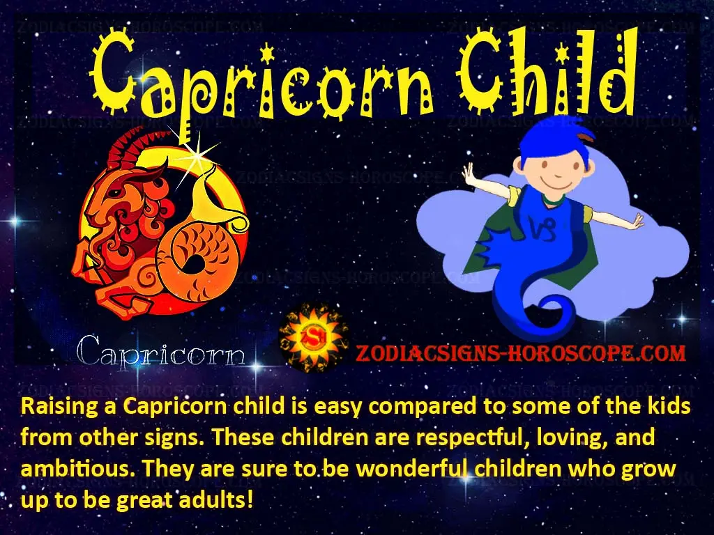 How to raise a child if he is a Capricorn by horoscope