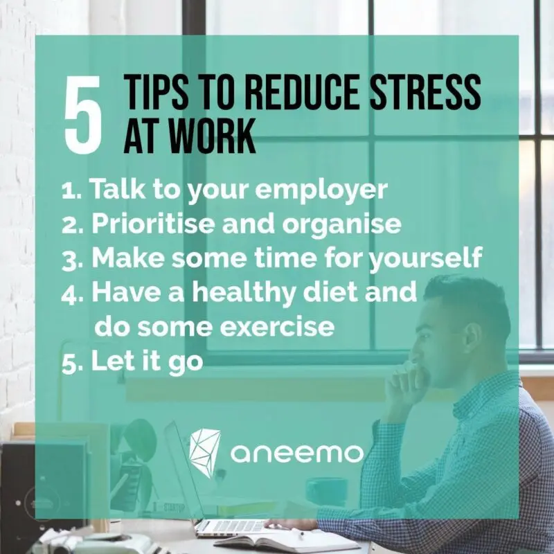 How to relieve stress at work