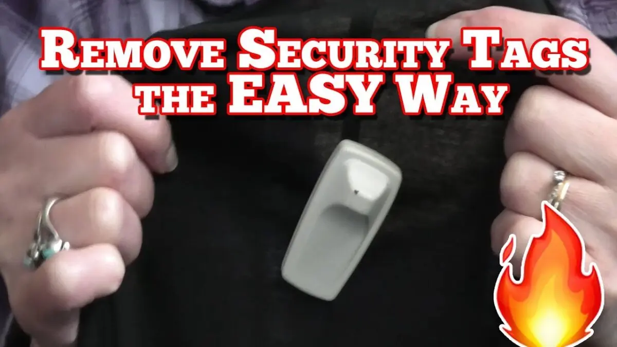 How to remove a magnet from clothes. Video