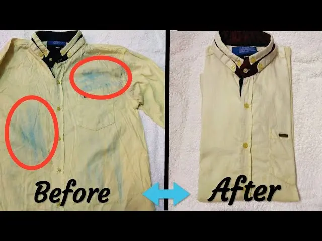 How to remove a touch from clothes