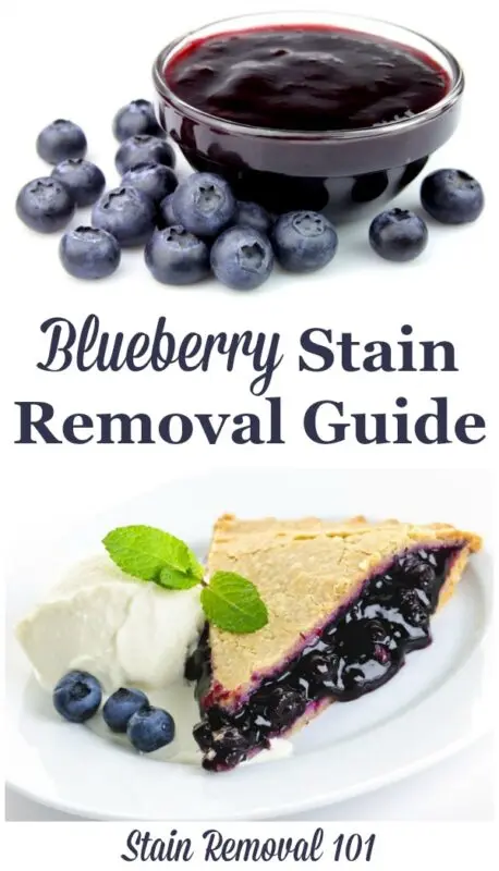 How to remove blueberry stains, how to remove blueberries from clothes