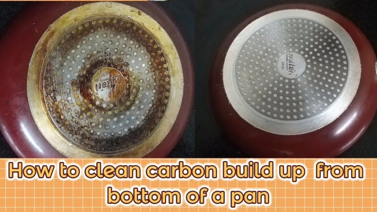 How to remove carbon deposits from a frying pan. Video