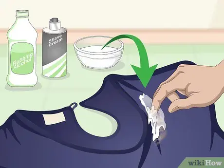 How to remove foundation from white clothes