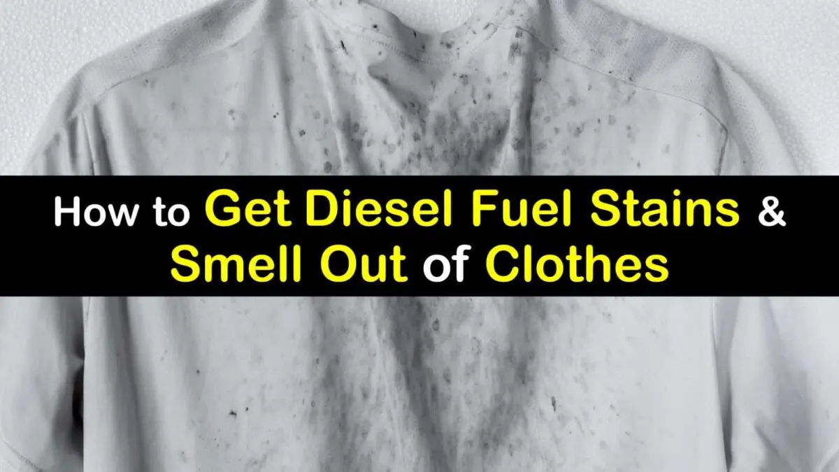 How to remove fuel oil from clothes