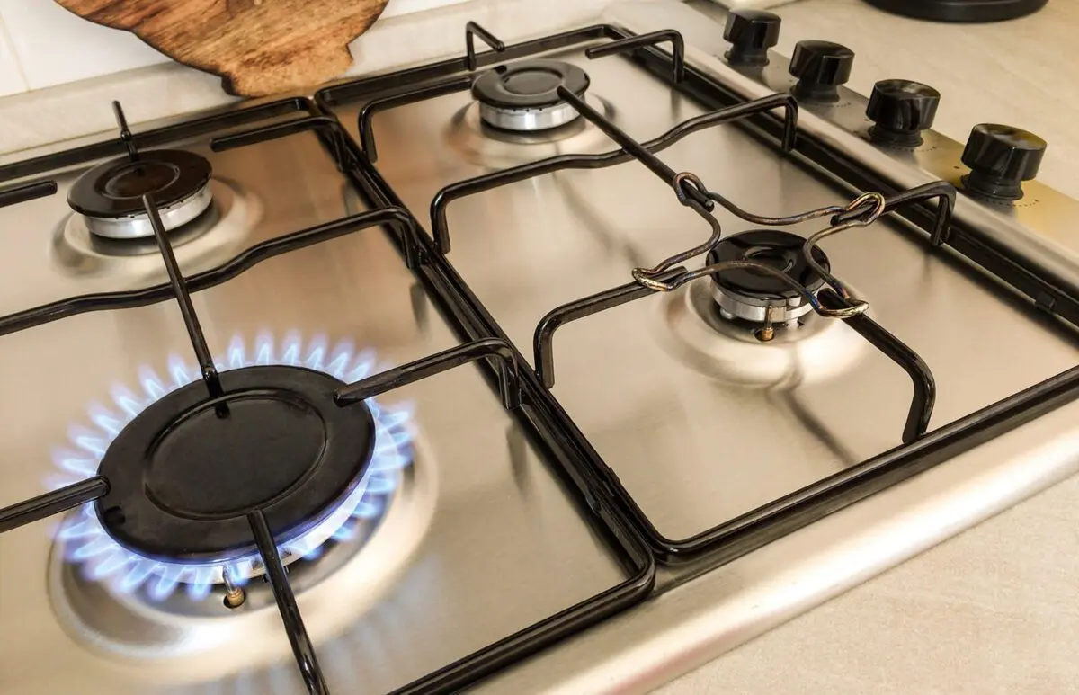 How to remove grease from gas stove handles