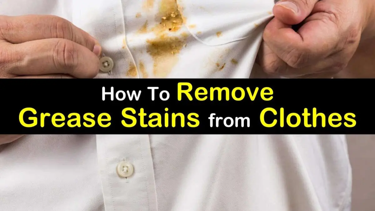 How to remove greasy stains from jeans in minutes