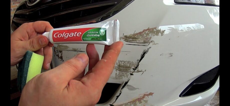 How to remove scratches