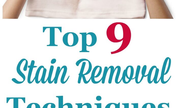 How to remove stains effective ways types of stains